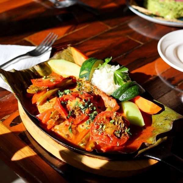 fruta fresca restaurant Villas Chicanna